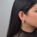 Ασημένια σκουλαρίκια ear jacket 925